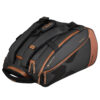 NOX Luxury Open Series Padel Racket Bag (Black/Brown)