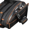 NOX Luxury Open Series Padel Racket Bag (Black/Brown)