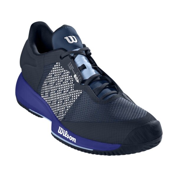 Wilson Womens Kaos Swift Tennis Shoes (Outer Space/Blue) - 7 UK