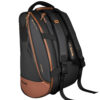 NOX Luxury Open Series Padel Racket Bag (Black/Brown)