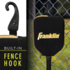 Franklin Single Pickleball Paddle Cover (Black/Gold)