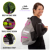 Franklin Pickleball Sling Bag (Grey/Pink)