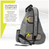 Franklin Pickleball Sling Bag (Grey/Grey)