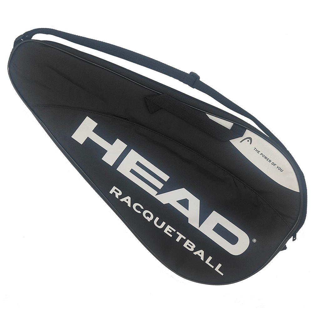 Head black and white Racquet ball Racket case