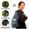 Franklin Pickleball Sling Bag (Grey/Blue)