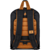 Back view of the StarVie Hard EVA Kenta Backpack in orange and black