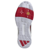Adidas Mens Crazyquick LS Padel Shoe sole in white with red accent and logo