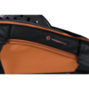 A close up view of the StarVie Luxury Kenta Padel Bag zipper with "Thermo Inside" written.