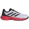 Adidas Mens CourtJam Control 3 All Court Shoes 2025 (White/Black/Red)