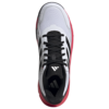 Adidas Mens CourtJam Control 3 All Court Shoes 2025 (White/Black/Red)