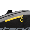 StarVie Luxury Silver Padel Bag yellow zip close-up