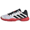 Adidas Junior Barricade All Court Shoes 2025 (White/Black/Red)
