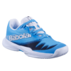 Babolat Jet Premura 2 Junior Padel Shoes (Cyan Blue/White)