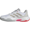 Adidas Womens CourtJam Control 3 All Court Shoes 2025 (White/Red)