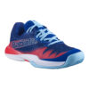 Babolat Jet Premura 2 Junior Padel Shoes (Blue/Poppy Red) - Size 4.5 UK