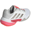 Adidas Womens Barricade 13 All Court Shoes 2025 (White/Red)