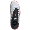Adidas Junior Barricade All Court Shoes 2025 (White/Black/Red)