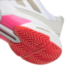 Adidas Womens CourtJam Control 3 All Court Shoes 2025 (White/Red)