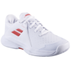 Babolat Propulse Junior 3 All Court (Girl) Tennis Shoes (White/Coral) (2025)