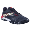 Babolat Mens Jet Premura 2 Padel Shoes (Black/Tomato Red) (2025)