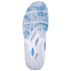 Babolat Mens Movea 2 Padel Shoes (White/Cyan Blue) (2025)