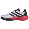 Adidas Mens CourtJam Control 3 All Court Shoes 2025 (White/Black/Red)