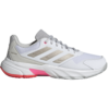 Adidas Womens CourtJam Control 3 All Court Shoes 2025 (White/Red)