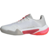 Adidas Womens Barricade 13 All Court Shoes 2025 (White/Red)