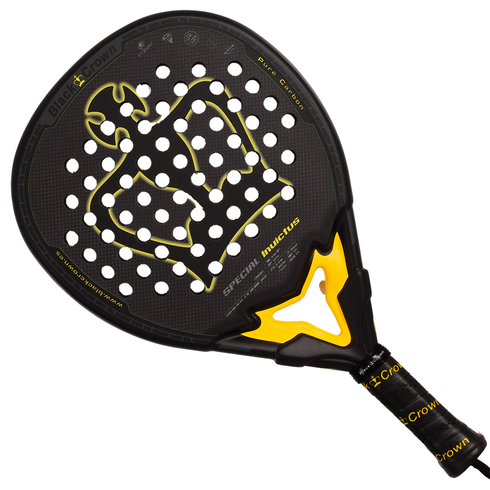 Black Crown Special Invictus Padel Racket at Stringers' World