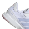 Adidas Womens Ligra 8 Indoor Court Shoes 2025 (White/Violet)