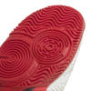 Adidas Junior Barricade All Court Shoes 2025 (White/Black/Red)