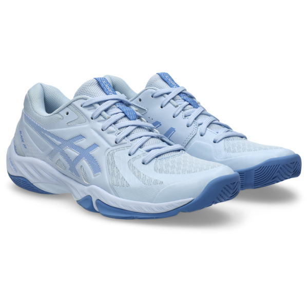 Asics Womens Blade FF Indoor Court Shoe (Light Blue/Blue Coast) 2025