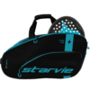 StarVie black and blue Drax Padel Racket bag