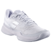 Babolat Womens Jet Mach 3 All Court Tennis Shoes (White/Grey) (2025)