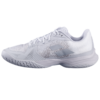 Babolat Womens Jet Mach 3 All Court Tennis Shoes (White/Grey) (2025)