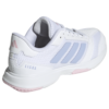 Adidas Womens Ligra 8 Indoor Court Shoes 2025 (White/Violet)