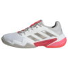 Adidas Womens Barricade 13 All Court Shoes 2025 (White/Red)