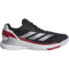 Adidas Mens Crazyquick LS Padel Shoes side on view with a red stripe along the edge of the sole