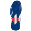 Babolat Propulse Junior All Court Tennis Shoes (White/Estate Blue) - 3.5 UK