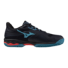 Mizuno Mens Wave Exceed Light 2 Padel Shoes (Salute/Hibiscus/Enamel Blue) 2025
