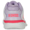 K-Swiss Womens Hypercourt Express 2 All Court Shoes (White/Orchid Petal/Neon Blaze) 2025