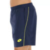 Lotto Mens Superrapida Shorts (Dark Denim/Acid Yellow) - X-Large