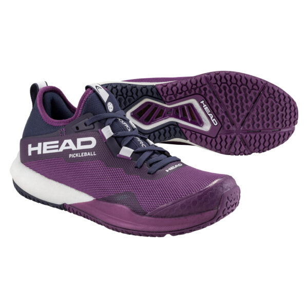 Head Womens Motion Pro Pickleball Shoes (Purple/White) 2024
