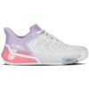 K-Swiss Womens Ultrashot 4 Clay Court Shoes (White/Orchid Petal/Neon Blaze) 2025