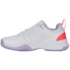 K-Swiss Womens Court Express 2 Clay Court Shoes (White/Orchid Petal/Neon Blaze) 2025