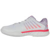 K-Swiss Womens Hypercourt Express 2 All Court Shoes (White/Orchid Petal/Neon Blaze) 2025