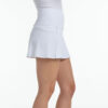 Bullpadel Womens Dalia Skirt (White) 2025