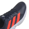 Adidas Mens Court Team Bounce 2.0 Indoor Court Shoe (Team Navy Blue/Solar Red/White) - Size 7 UK