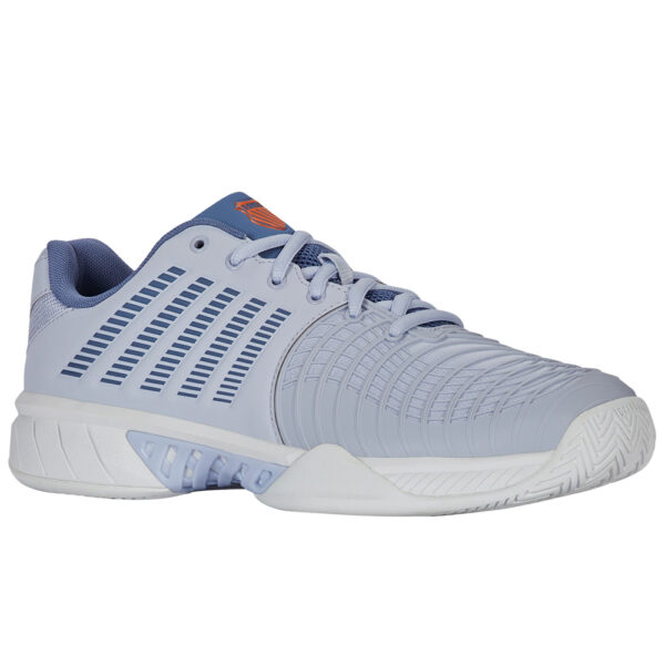 K-Swiss Mens Express Light 3 All Court Shoes (Arctic/Infinity/Scarlet Ibis) 2025