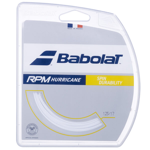 Babolat RPM Hurricane (White) 12m Packet